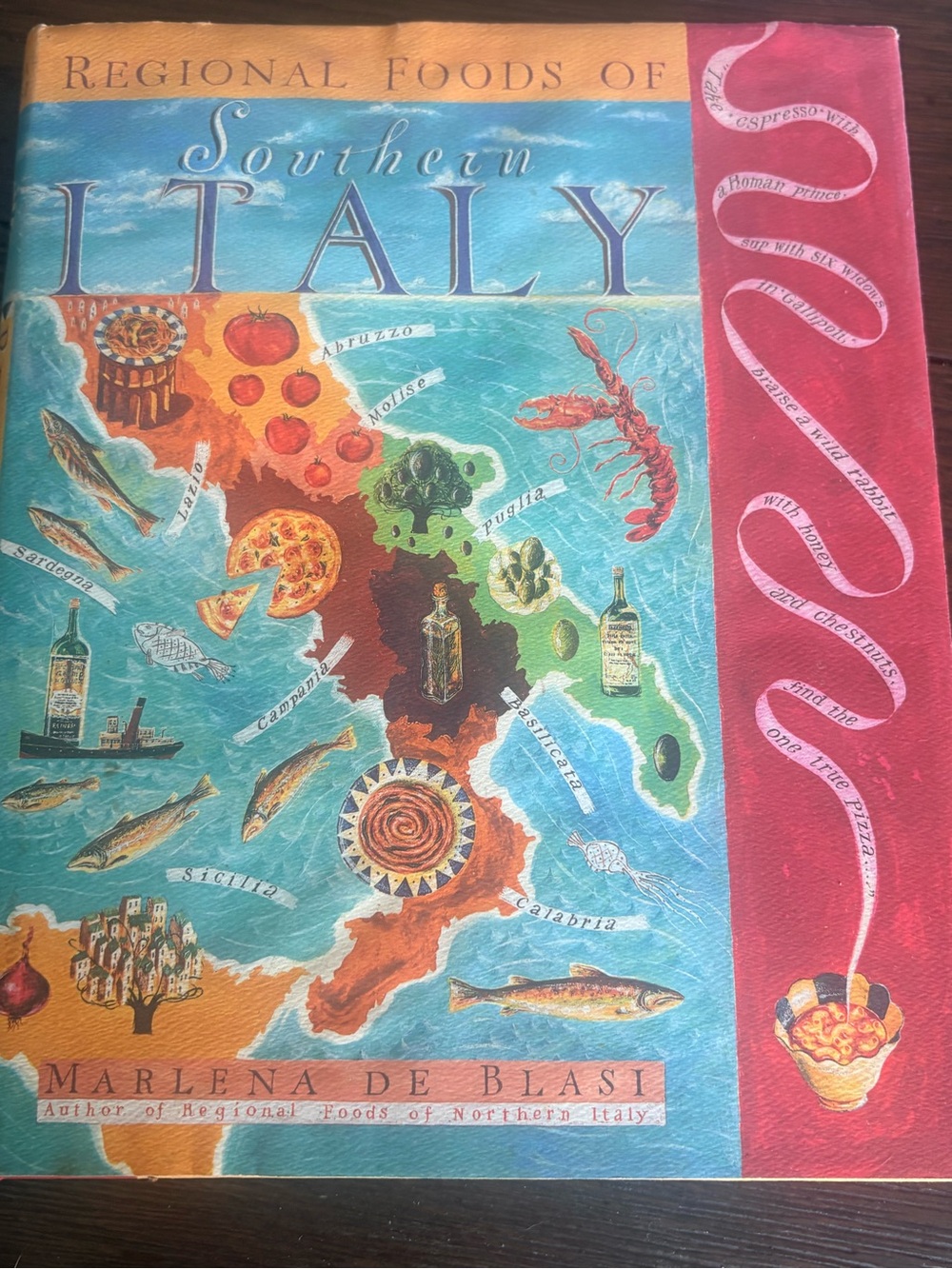 Italian  Cookbook  - been mostly on a shelf- not in new condition